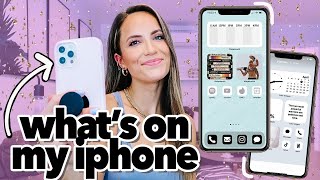 WHAT'S ON MY (brand new) IPHONE 12 PRO MAX! 📱
