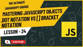 JavaScript Object Notation | Dot Notation vs Bracket Notation | Hindi/Urdu | JavaScript Tutorial #24