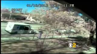 Caught On Tape  Mailman Sends Cuckoo Clock On Wild Ride « CBS Los Angeles