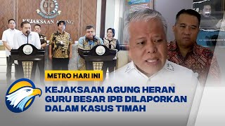 Penghitung Kerugian Kasus Timah 271T Dipolisikan - [Metro Hari Ini]