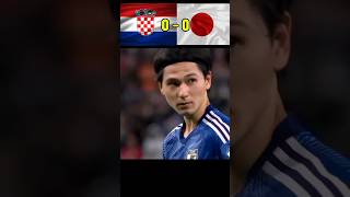 Croatia 🆚 Japan world cup penalty shootout #football #shorts😱🔥