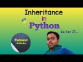 Inheritance in Python Language | OOP Concepts | Python Tutorial for Beginners