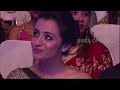 trisha enjoying simbu s extreme comedy after receiving award on behalf of dhanush