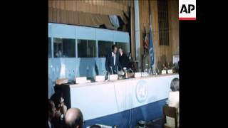 SYND01/02/72 UN GENERAL SECRETARY WALDHEIM MEETS KENYATTA