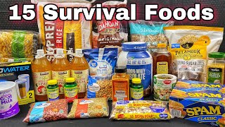 15 Survival Foods Every Prepper Should Stockpile before they Run Out - Food Shortage Preps