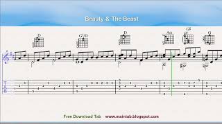 Beauty  & The Beast (Guitar Tab)