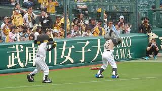 阪神タイガース2019/B・Bさん、トラッキーのスタメンモノマネをまねてみる（2019.06.8)