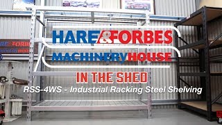 RSS-4WS - Industrial Racking Steel Shelving (S014)