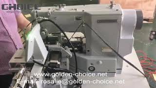 CHOICE GC430D-105APW auto single needle belt loop attaching