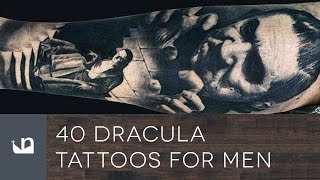 40 Dracula Tattoos For Men