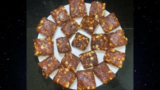 Dates \u0026 Peanut 🥜 Barfi ||  ഈന്തപ്പഴം കപ്പലണ്ടി ബർഫി