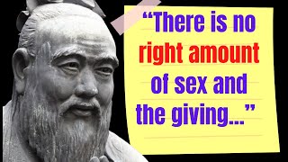 CONFUCIUS' intriguing and LIFE CHANGING, quotes that can inspire wisdom and Greatness in your life