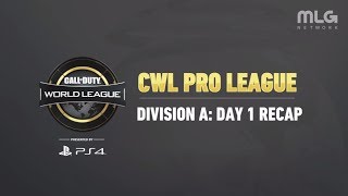 CWL Pro League – Division A: Day 1 Recap