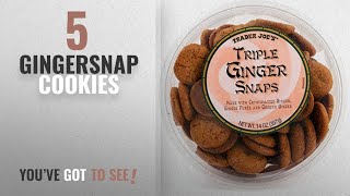 Best Gingersnap Cookies [2018]: Trader Joe's Triple Ginger Snaps