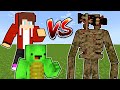 JJ and Mikey VS Siren Head (Minecraft Battle)