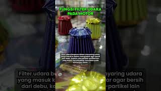 FUNGSI FILTER UDARA PADA MOTOR #shorts