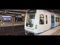 Sweden, Stockholm, subway ride from Gamla stan to Slussen