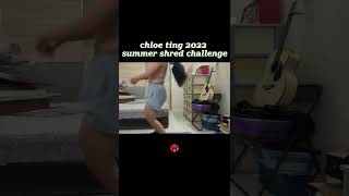 *realistic result* Chloe Ting 2022 Summer Shred Challenge  #shorts #chloetingchallenge