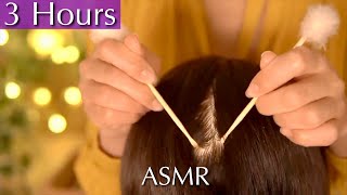 3 Hours of Satisfying Scalp Scratching for Stress Relief and Deep Sleep | No Talking