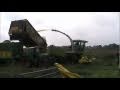 claas jaguar 870 met bunker harvesting maize mais hakselen maisernte chopping corn