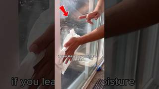 How to clean glass and avoid leaving streaks #cleaninghacks #glasscleaning #deepcleaning