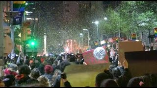 Nueva Marcha de la Diversidad pinta de arcoíris a Montevideo