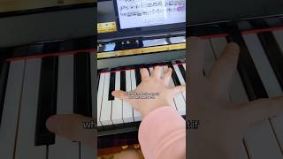 More advanced fingerings #piano #pianoteacher #pianolessons