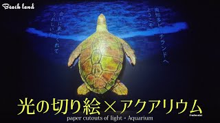 【スナメリ】Cutout of Light x Aquarium　#南知多ビーチランド