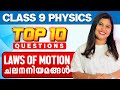 Class 9 Christmas Exam | Physics | Laws Of Motion | Important 10 Questions | Exam Winner