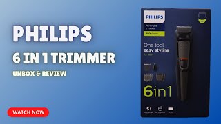 Philips Series 3000 All-in-One Rechargeable Trimmer Unbox \u0026 Review