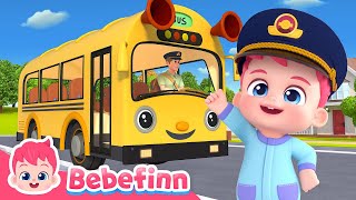 EP72 | Bus Safety Song 🚌 | Bebefinn Sing Along2 | Nursery Rhymes For Kids