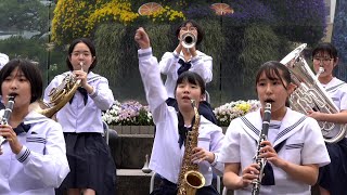 舞阪中学校\u0026庄内中学校 吹奏楽部「ジャンボリミッキー！」