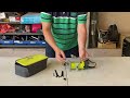 ryobi rtr400 s trim router unboxing review and first use