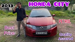 2013 Honda CITY Petrol #mncars #mncarspudukkottai #usedcars #lowbudgetcar #carsales #secondcarsales