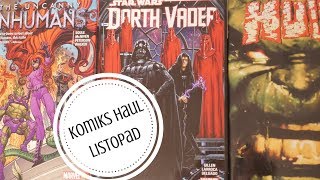 Komiks haul - listopad