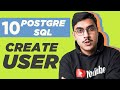 How To CREATE USER In PostgreSQL by Manish Sharma