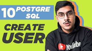 How To CREATE USER In PostgreSQL by Manish Sharma
