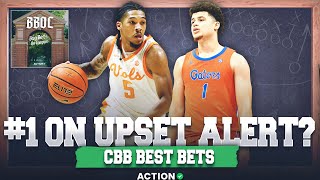 Why #1 Tennessee is on UPSET ALERT vs Florida | Monday \u0026 Tuesday CBB Best Bets | BBOC