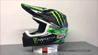 Bell MX-9 Off-Road Helmet - Monster Energy Replica