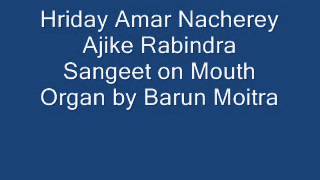 Hriday Amar Rabindra sangeet on mouth organ by barun moitra
