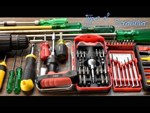 What are the small screwdrivers called?
