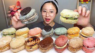 14 Kinds of Dacquoise Eating Show. Dessert Mukbang