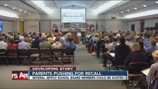 Parents' group wants to recall JeffCo School Board members - Ken Witt, John Newkirk, Julie Williams