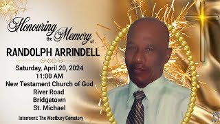 Honouring the Memory of Randolph Arrindell
