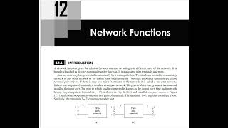 Network functions | Driving Point and Transfer Functions | Rampelli Manojkumar | BVRITH | IITG