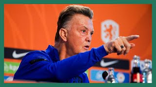 Louis Van Gaal furiously clashes with Dutch journalist over Arnaut Danjuma omission