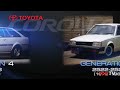 วิวัฒนาการของ toyota corolla ตั้งแต่ generation ที่ 1 10