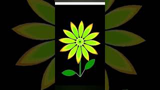 Amazing Flower Using Python Turtle #shorts