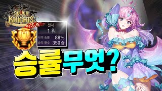 세븐나이츠 랭킹1위 루비메타 어캐좀 해주세요.. 지질 않네! [세나 쥬다스 랭킹1위]