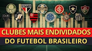 URGENTE! SAIU AGORA! CLUBES MAIS ENDIVIDADOS DO BRASIL! NOVO RANKING 100% ATUALIZADO! ASSISTA AGORA!